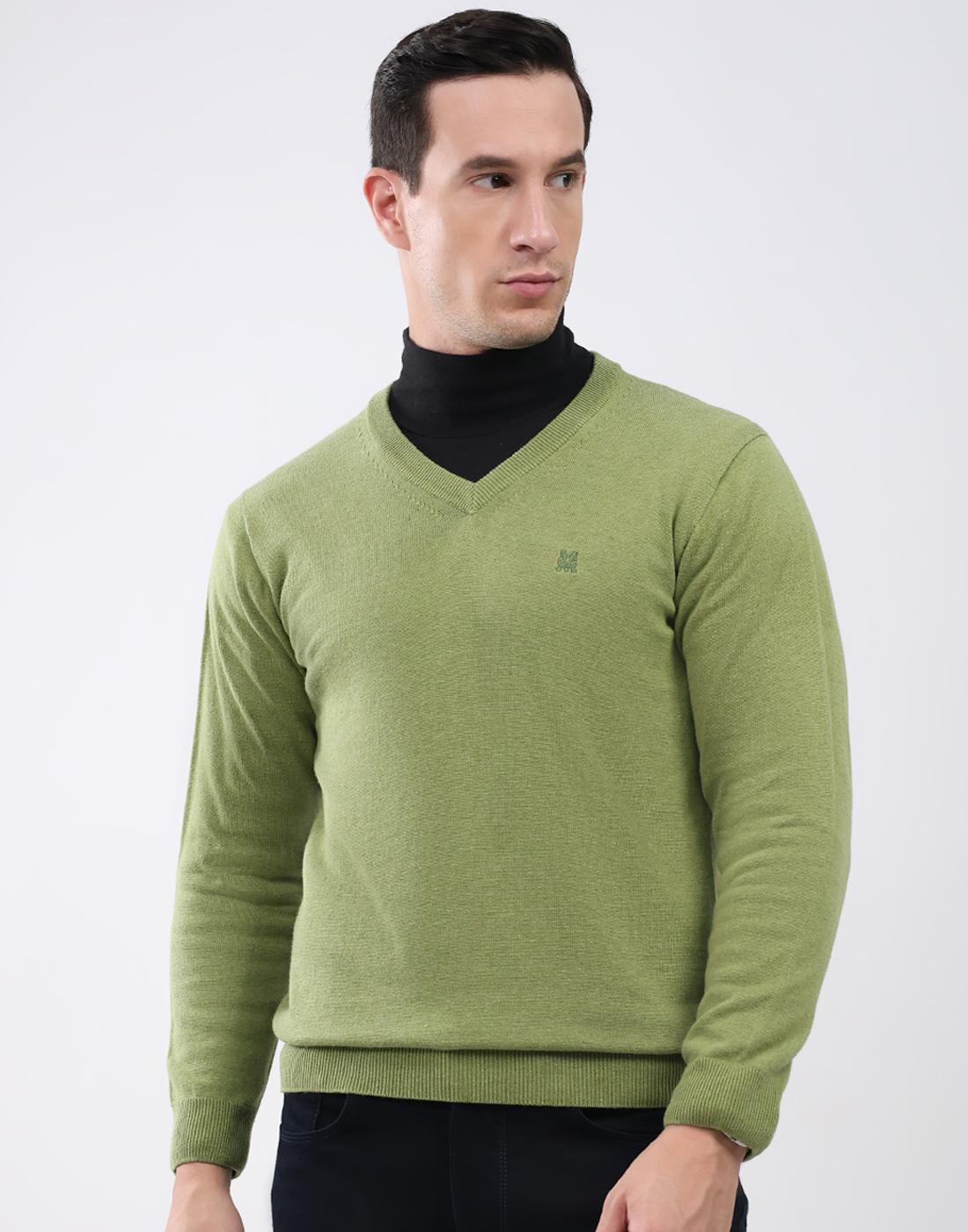 Monte Carlo Herren Smart Fit Pullover 2XL grün von Joom DACH