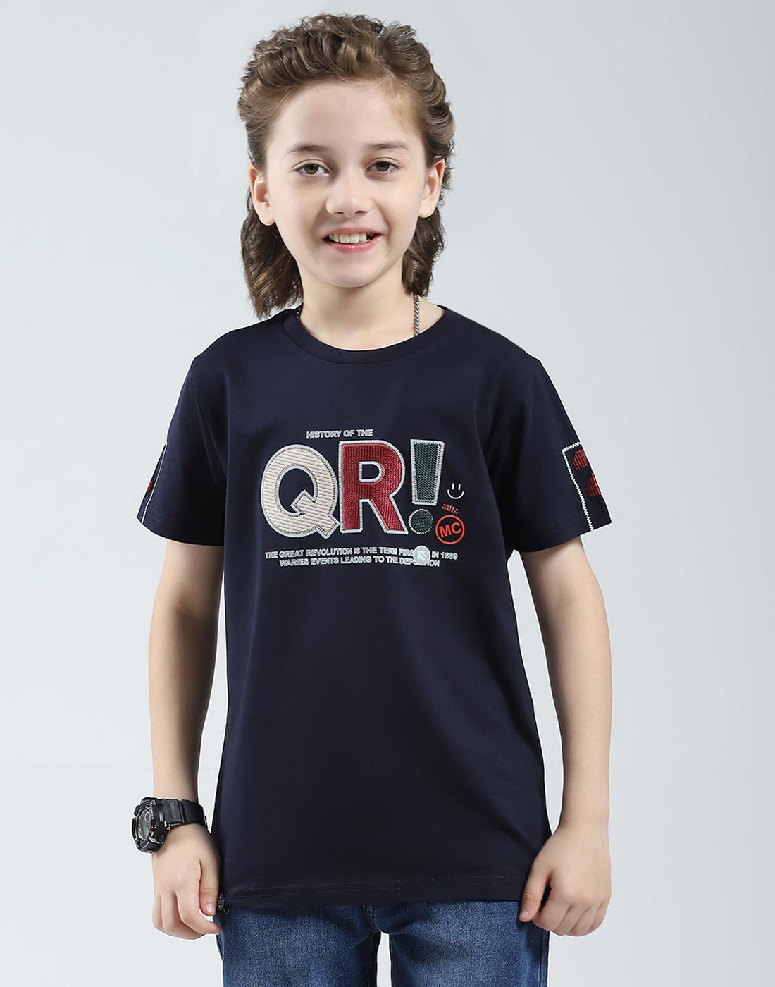 Monte Carlo Jungen Bedrucktes Regular Fit Rundhals Halbarm T-Shirt 4-5 Years von Joom DACH