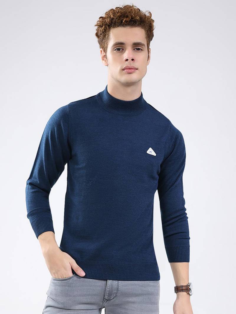 Monte Carlo Herren Pullover Regular Fit XXL blau von Joom DACH