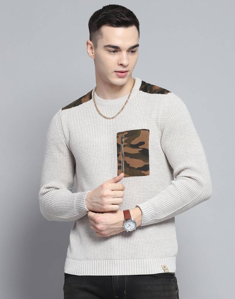 Monte Carlo Herren Pullover Regular Fit XXL beige von Joom DACH