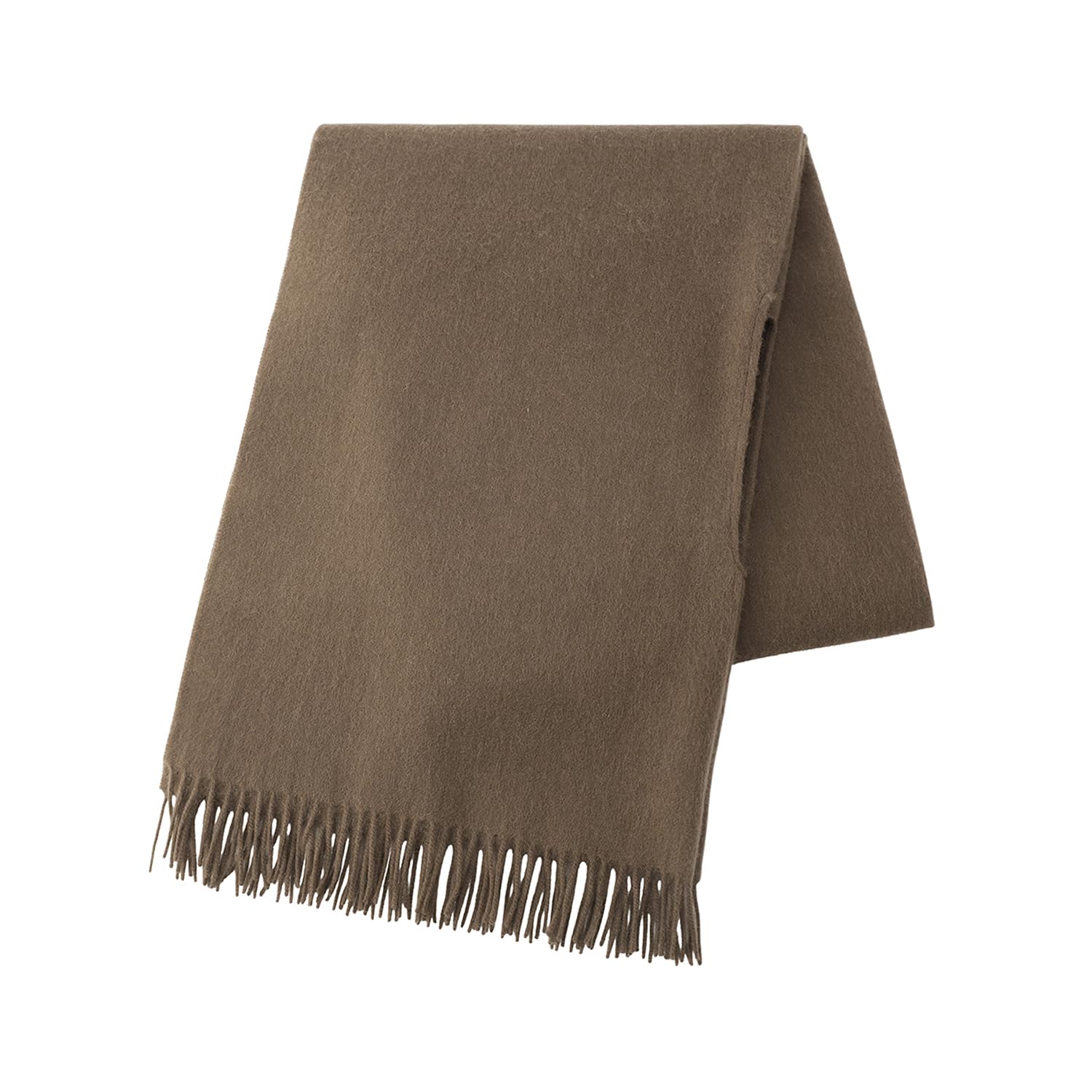 Moonbat waschbare Wolle 2WAY Poncho Stola Uni 48078 Braun 70cm x Länge 190cm [Macintosh Philosophy] 100% 24-431-48078 24-00 Ca. ca. braun von Joom DACH