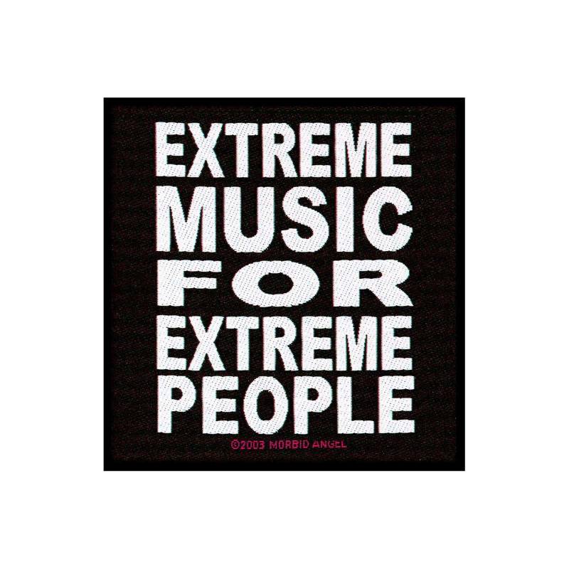 Morbid Angel Extreme Musik für extreme Menschen Patch One Size schwarz/weiß von Joom DACH