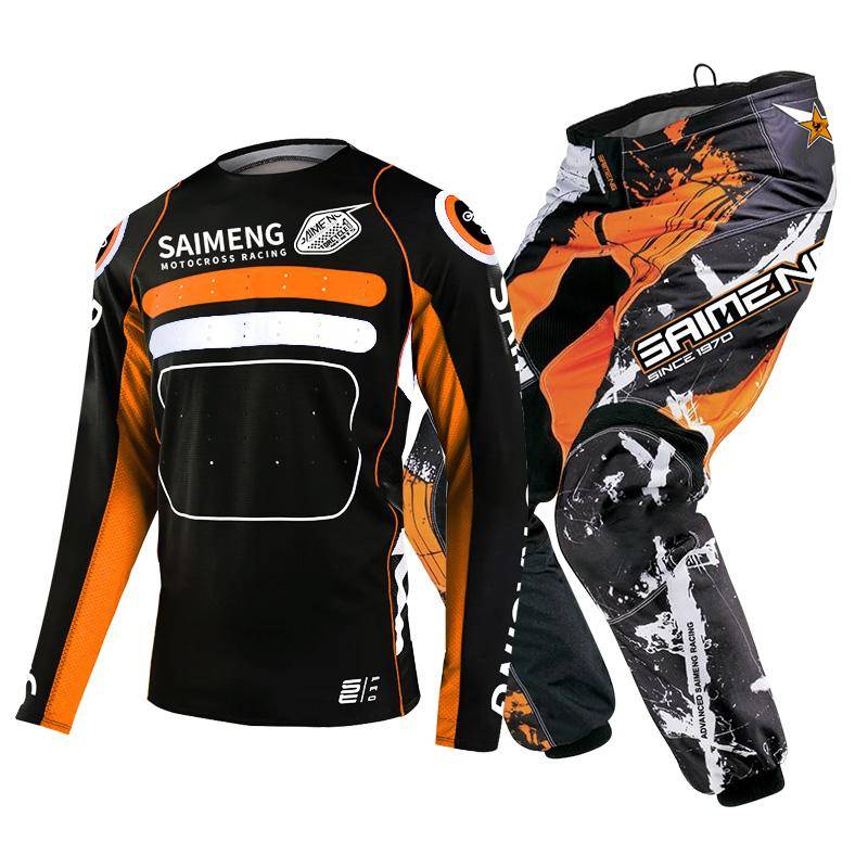 Motocross-Ausrüstungsset für Kinder 4 5 6 7 8 9 10 11 12 13 Jahre Jugend Kind Motorrad Junge Mädchen Jersey Hose Kits Rennanzug Offroad Enduro MX MTB XL-26 von Joom DACH