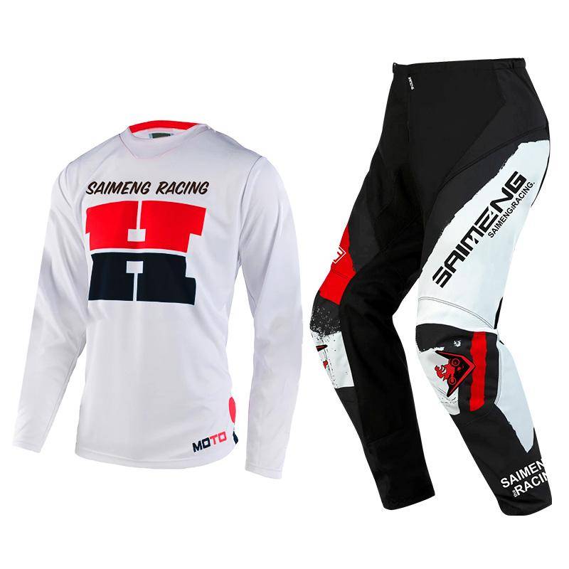 Motocross-Ausrüstungsset für Kinder 4 5 6 7 8 9 10 11 12 13 Jahre Jugend Kind Motorrad Junge Mädchen Jersey Hose Kits Rennanzug Offroad Enduro MX MTB XXL-28 von Joom DACH