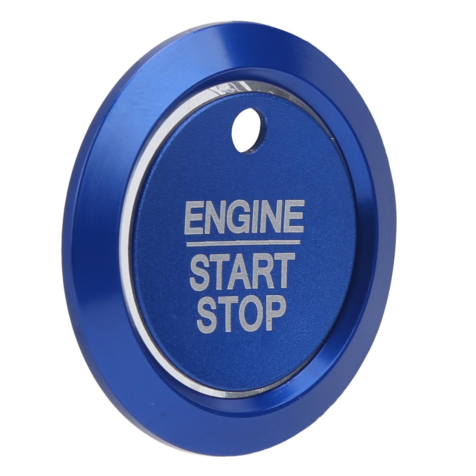 Motor Zündung Start Stopp Knopf Abdeckung Ring Blau Ersatz für Ford F150 20162019 von Joom DACH