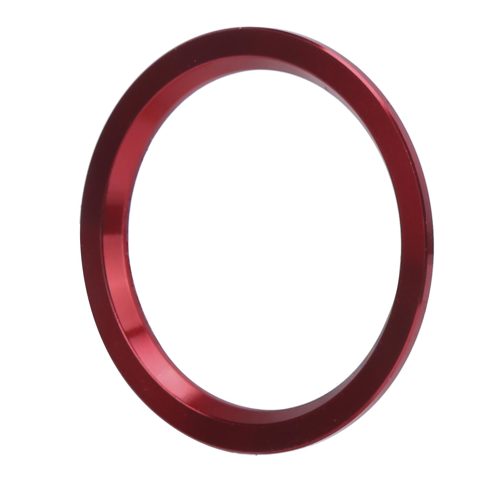 Motor Zündung Start Stopp Knopf Ring Abdeckung Zierleiste Aluminiumlegierung Rot Ersatz für A4 A5 A6 Q5 von Joom DACH