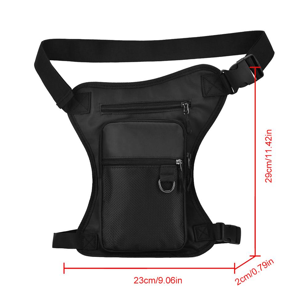 Motorrad-Bein-Seitentasche, Reisetasche, wasserdichte Motorrad-Hüft-Beintasche, Outdoor-Sport, lässige Gürteltasche, Männer/Frauen, Hüft-Bum-Pack von Joom DACH