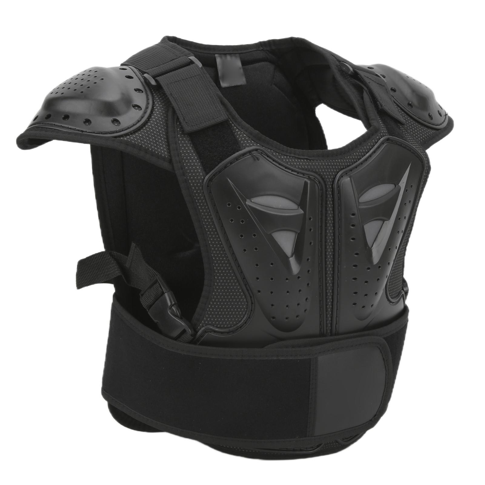 Motorrad-Reitpanzerweste, bequemer Brust- und Rückenschutz für Kinder, Kinder L von Joom DACH