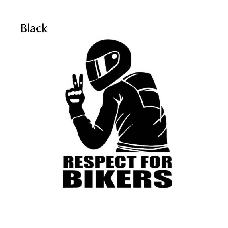 Motorrad Styling Fahrrad Schutz Wasserdicht Auto Aufkleber Auto Aufkleber Reflektierende 3D Respekt schwarz von Joom DACH