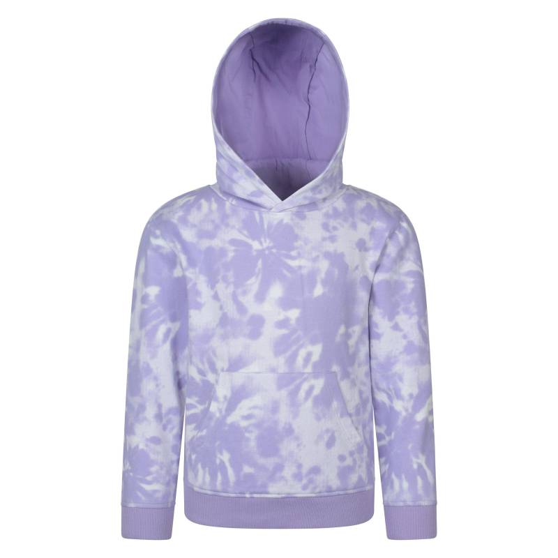 Mountain Warehouse Batik-Bio-Kapuzenpullover für Kinder/Kinder 5-6 Years violett von Joom DACH