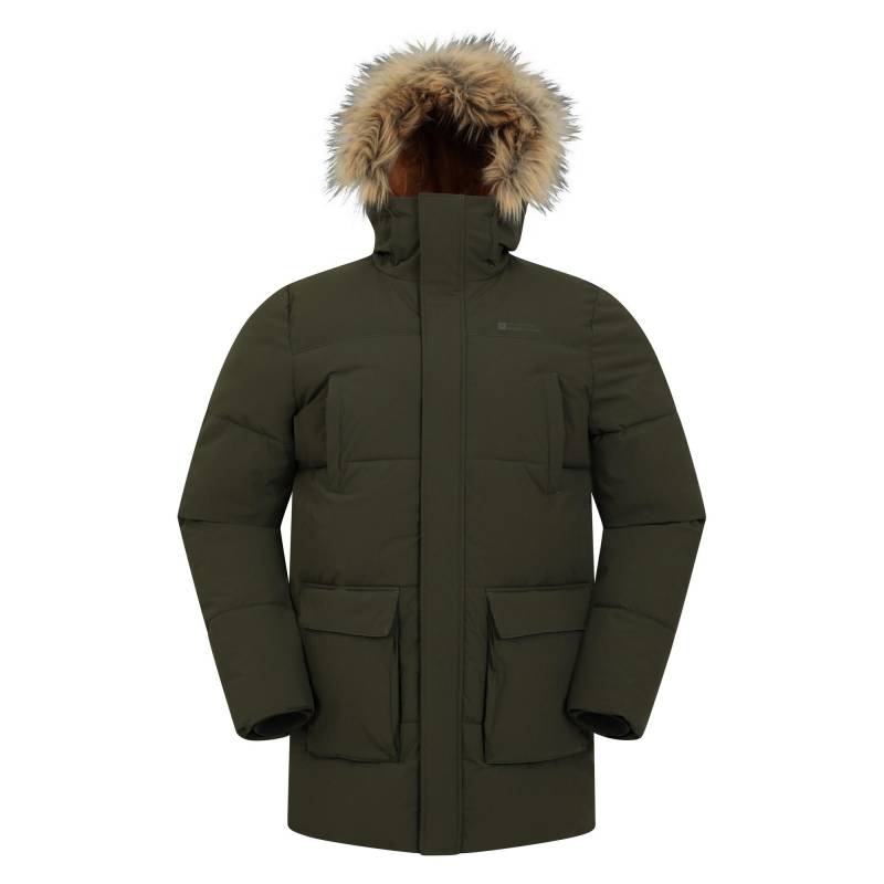Mountain Warehouse Fern wasserabweisender, gepolsterter Parka für Herren 3XL khaki/grün Mountain Warehouse Fern wasserabweisender, gepolsterter Parka für Herren 3XL khaki/grün von Joom DACH