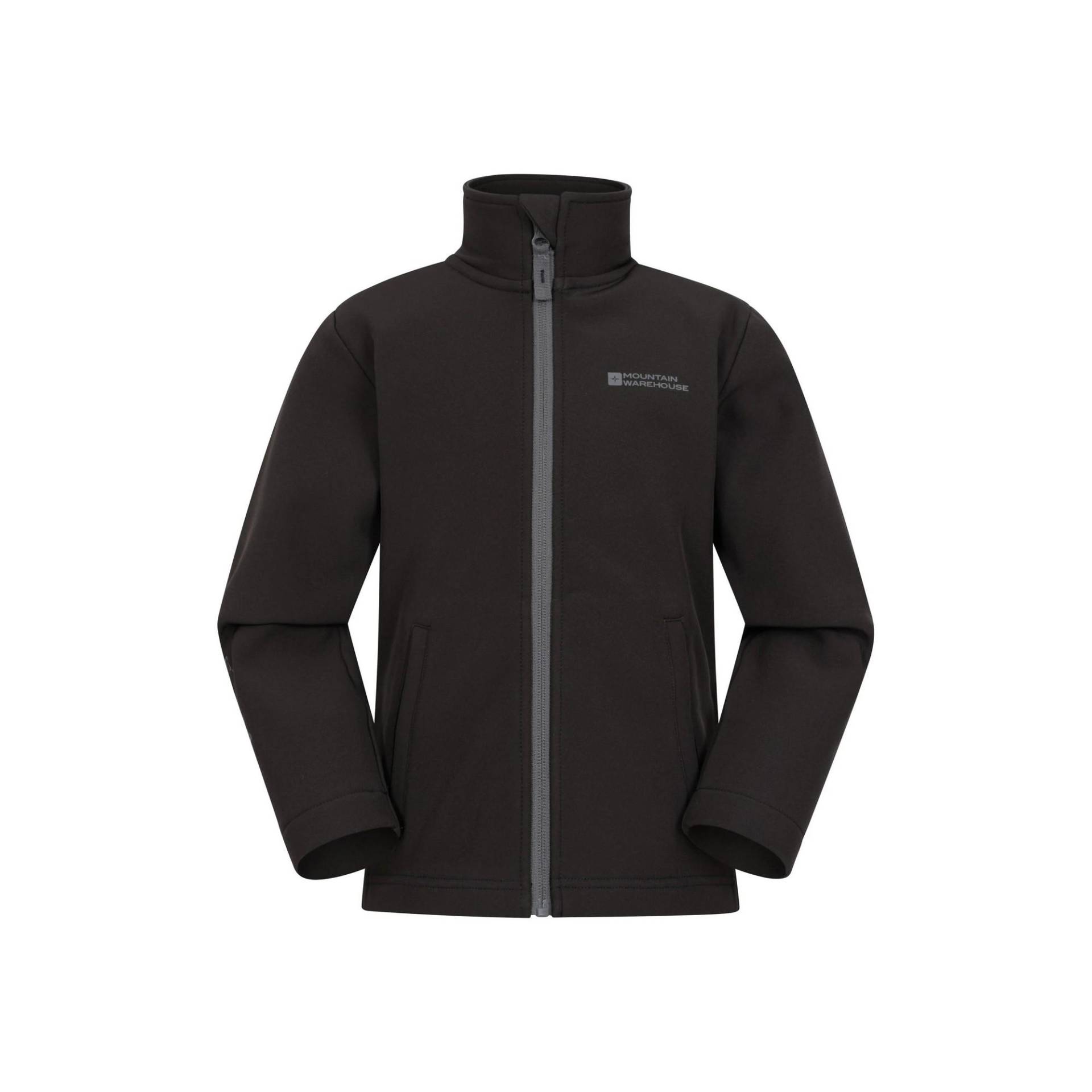 Mountain Warehouse Grasmere Softshell-Jacke für Kinder 7-8 Years schwarz Mountain Warehouse Grasmere Softshell-Jacke für Kinder 7-8 Years schwarz von Joom DACH