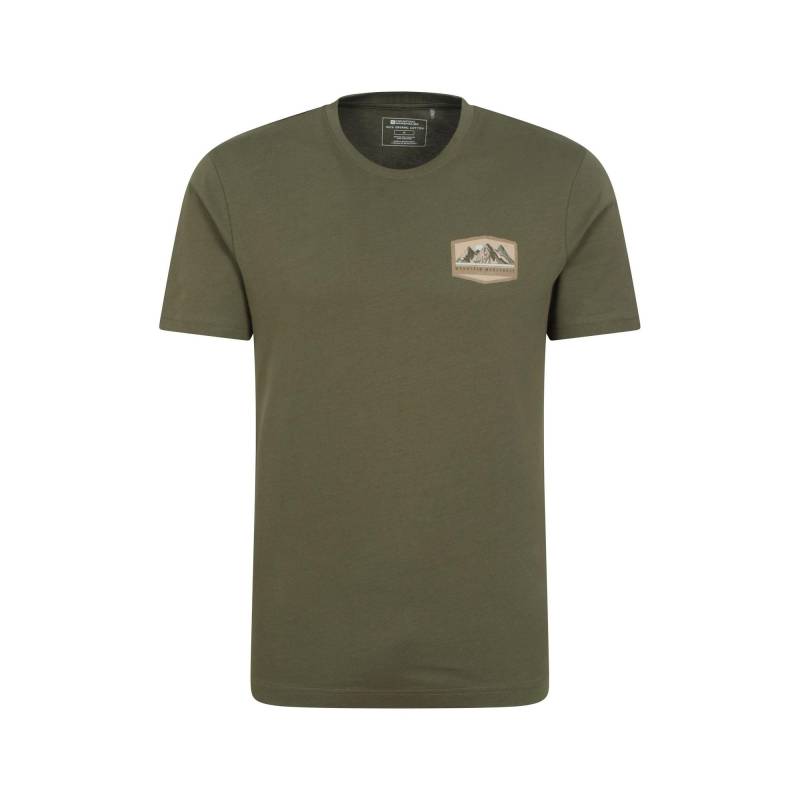 Mountain Warehouse Herren-Bio-T-Shirt mit Abzeichen XXS khaki/grün Mountain Warehouse Herren-Bio-T-Shirt mit Abzeichen XXS khaki/grün von Joom DACH