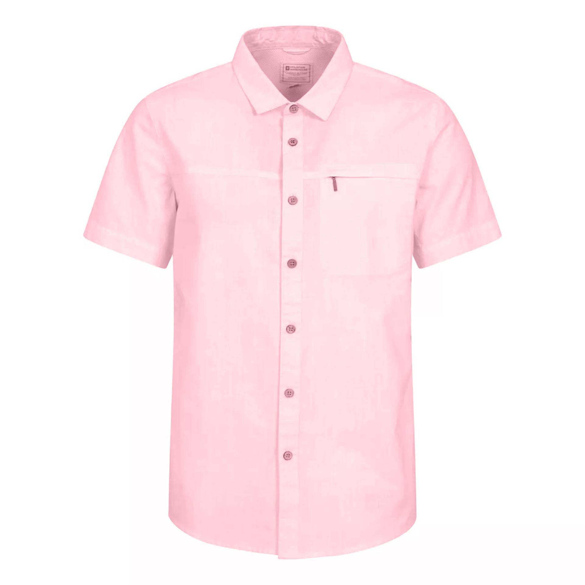 Mountain Warehouse Herren-Kurzarmhemd „Coconut Slub“. 4XL hellrosa Mountain Warehouse Herren-Kurzarmhemd „Coconut Slub“. 4XL hellrosa von Joom DACH