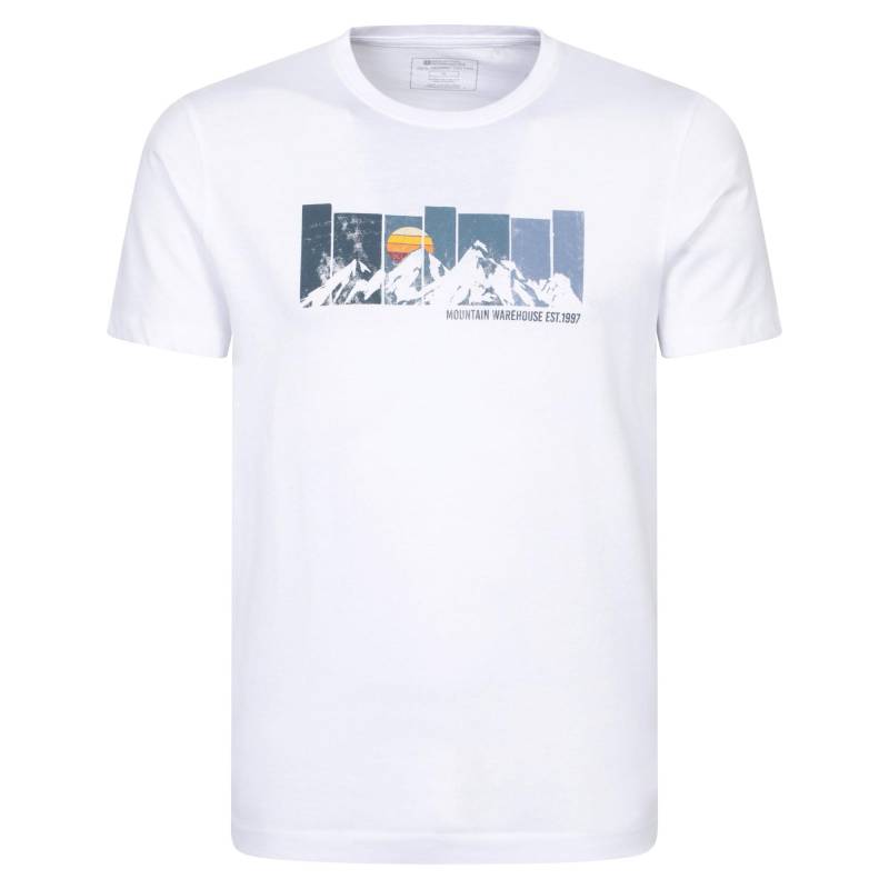 Mountain Warehouse Herren T-Shirt mit Farbverlauf-Grafik XXL weiß Mountain Warehouse Herren T-Shirt mit Farbverlauf-Grafik XXL weiß von Joom DACH