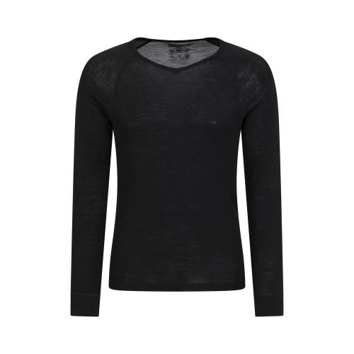 Mountain Warehouse Herren-Unterhemd aus Merinowolle mit V-Ausschnitt XXS schwarz von Joom DACH