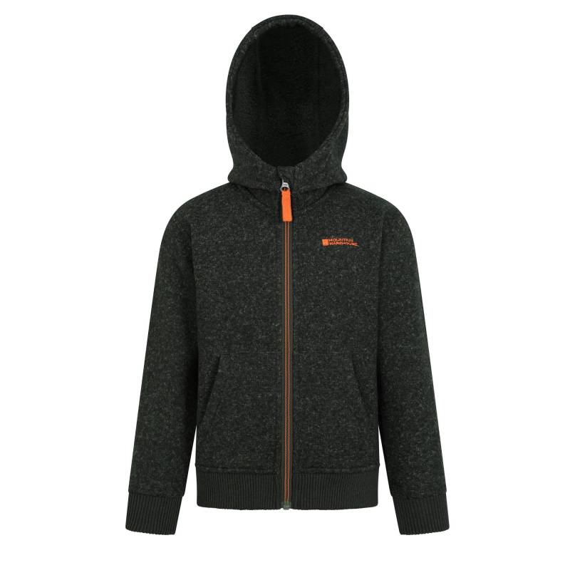 Mountain Warehouse Nevis Kapuzenpullover mit durchgehendem Reißverschluss für Kinder/Kinder 13 Years dunkle khaki von Joom DACH