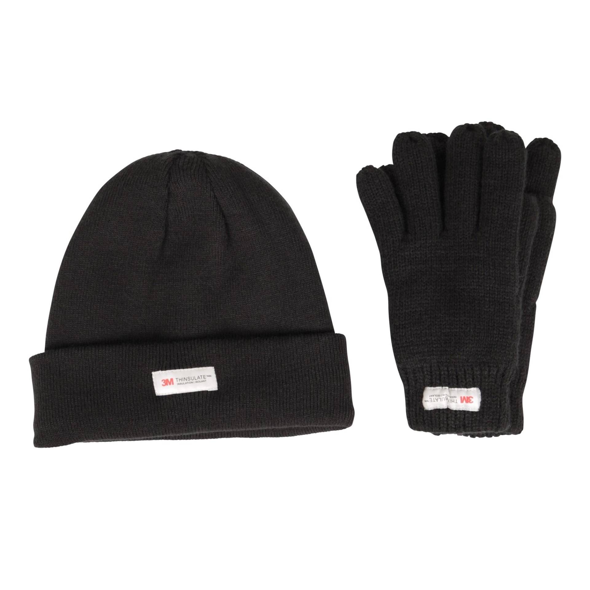 Mountain Warehouse Thinsulate Fleece-Mütze und Handschuhe im Set für Kinder S-M schwarz Mountain Warehouse Thinsulate Fleece-Mütze und Handschuhe im Set für Kinder S-M schwarz von Joom DACH