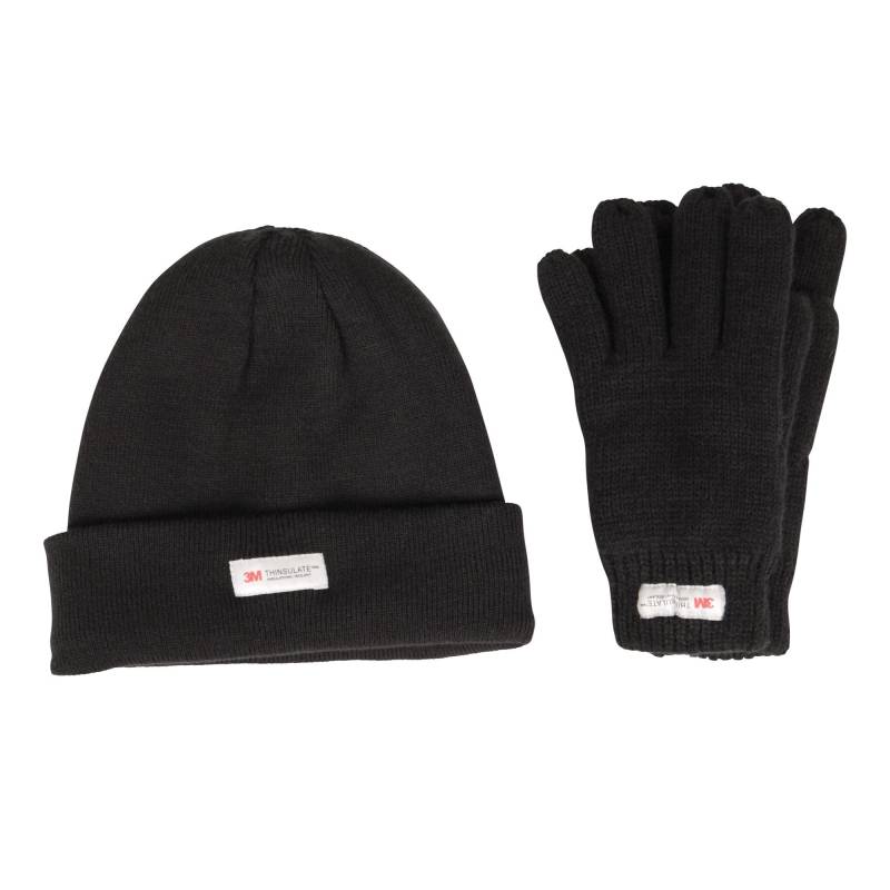Mountain Warehouse Thinsulate Fleece-Mütze und Handschuhe im Set für Kinder S-M schwarz Mountain Warehouse Thinsulate Fleece-Mütze und Handschuhe im Set für Kinder S-M schwarz von Joom DACH