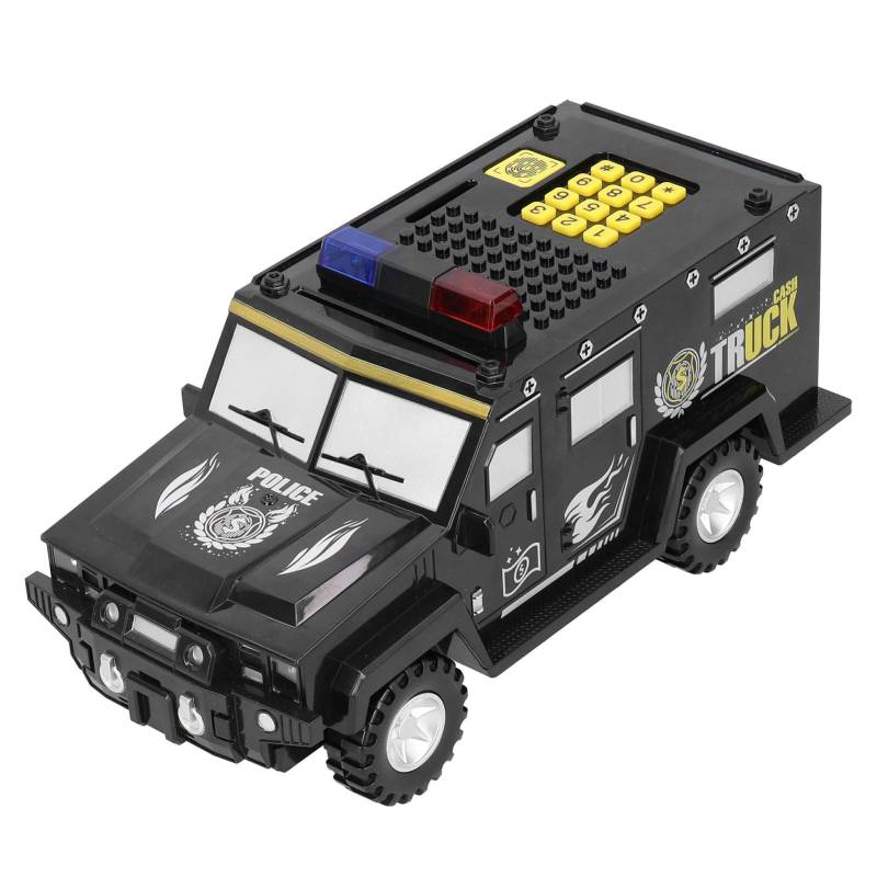 Münz Geld Sparbox Topf Autoform Elektronisches Sparschwein Spielzeug mit Licht Geburtstagsgeschenke Schwarz von Joom DACH