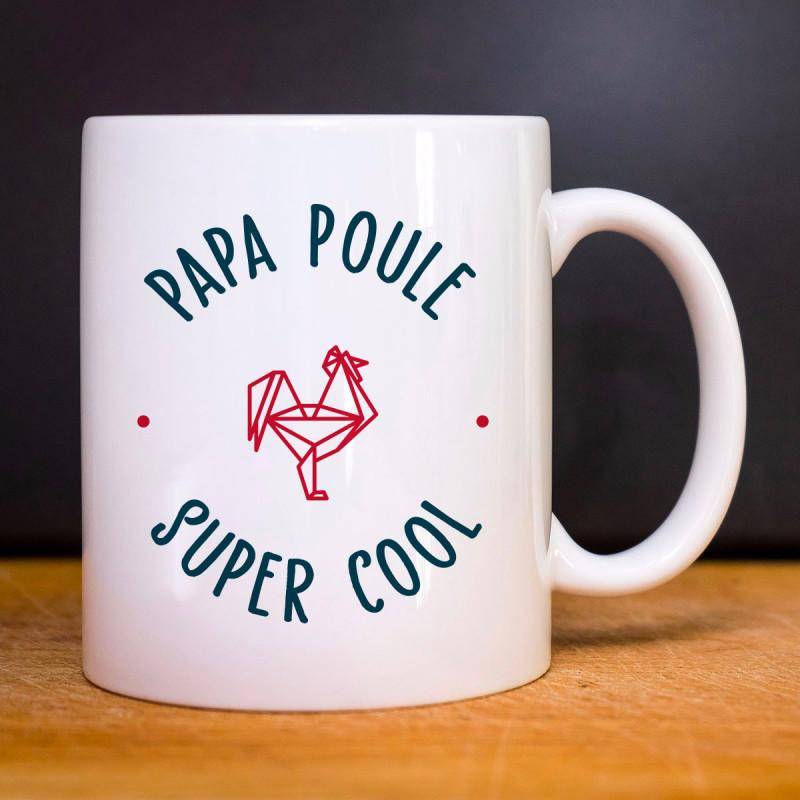 SUPER COOLER DADDY HEN Becher TU weiß von Joom DACH