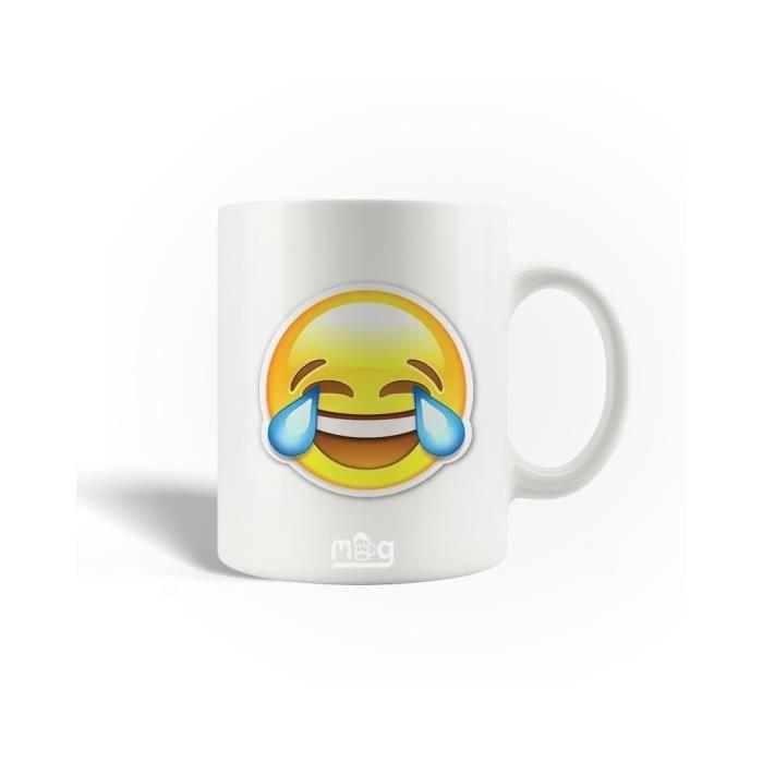 Mug en Céramique Image de Emoji Rire von Joom DACH