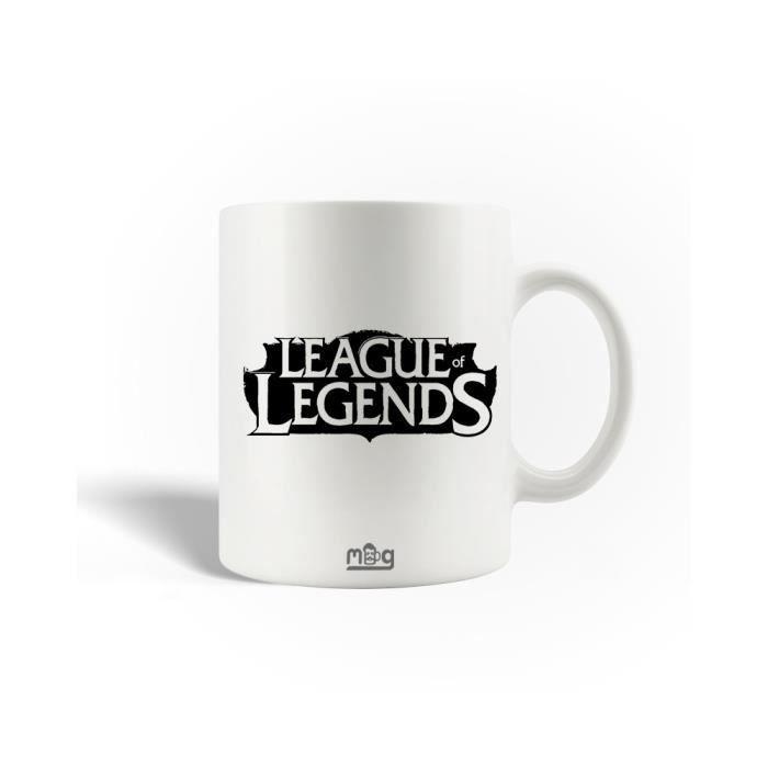 Mug en Céramique League of Legends Logo Noir Blanc von Joom DACH