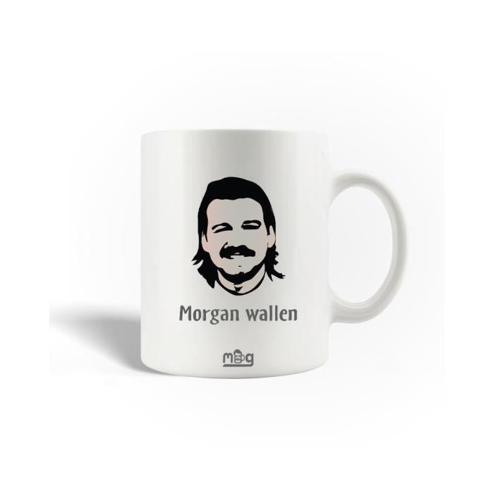 Mug en Céramique Morgan Wallen Chanteur Affiche Noir Et Blanc von Joom DACH