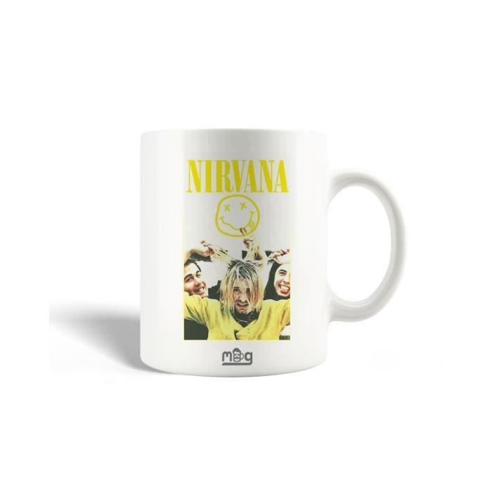 Mug en Céramique Nirvana Band Groupe de pop Affiche von Joom DACH