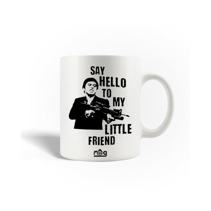 Mug en Céramique Scarface Say Hello to My Little Friend von Joom DACH