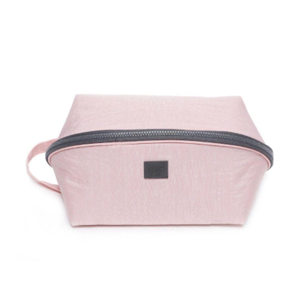 Multifunktionale Aufbewahrungstasche für Unterwäsche, Reisekleidung, BHs und Socken, Divider-Organizer-Tasche, tragbare Reisetasche für Frauen rosa von Joom DACH