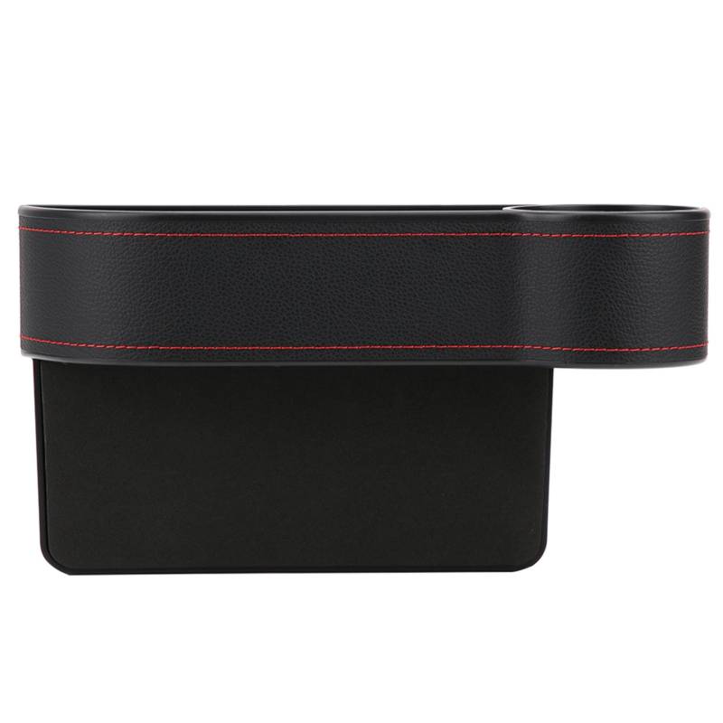 Multifunktionale Autositze Naht Aufbewahrungsbox Organizer Autoinnenausstattung(Schwarze Front von Joom DACH