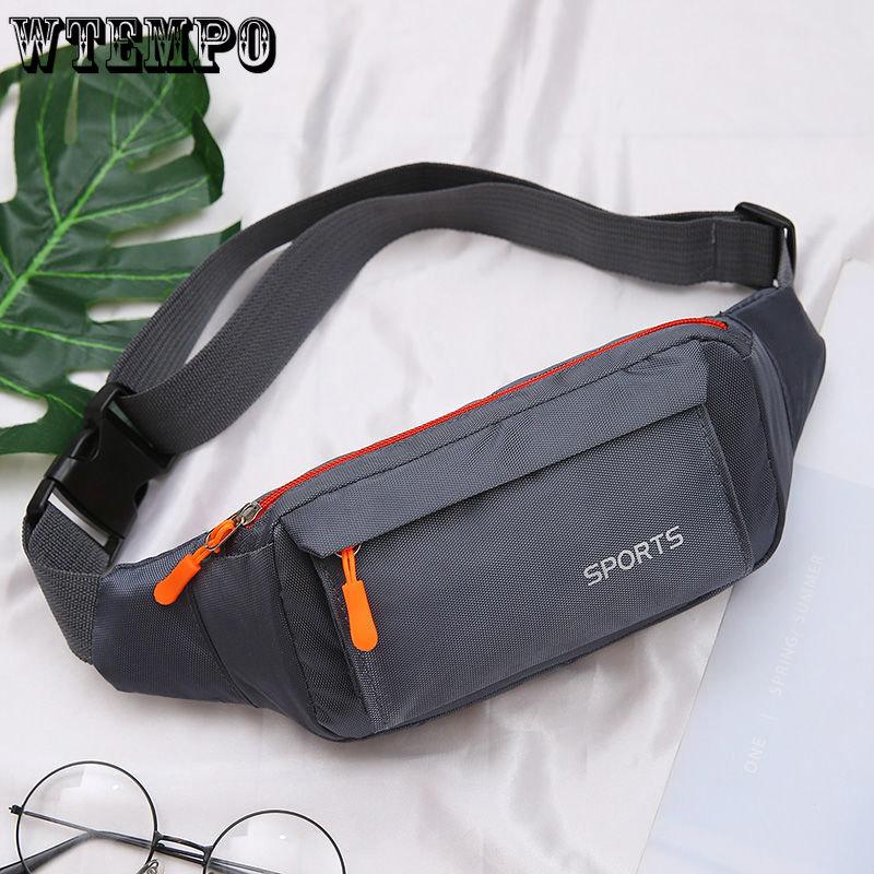 Multifunktionale Hüfttasche für Herren, Sport, Laufen, Handy, Gürteltasche, leicht, wasserdicht, verschleißfest, Brusttasche One Size graue von Joom DACH