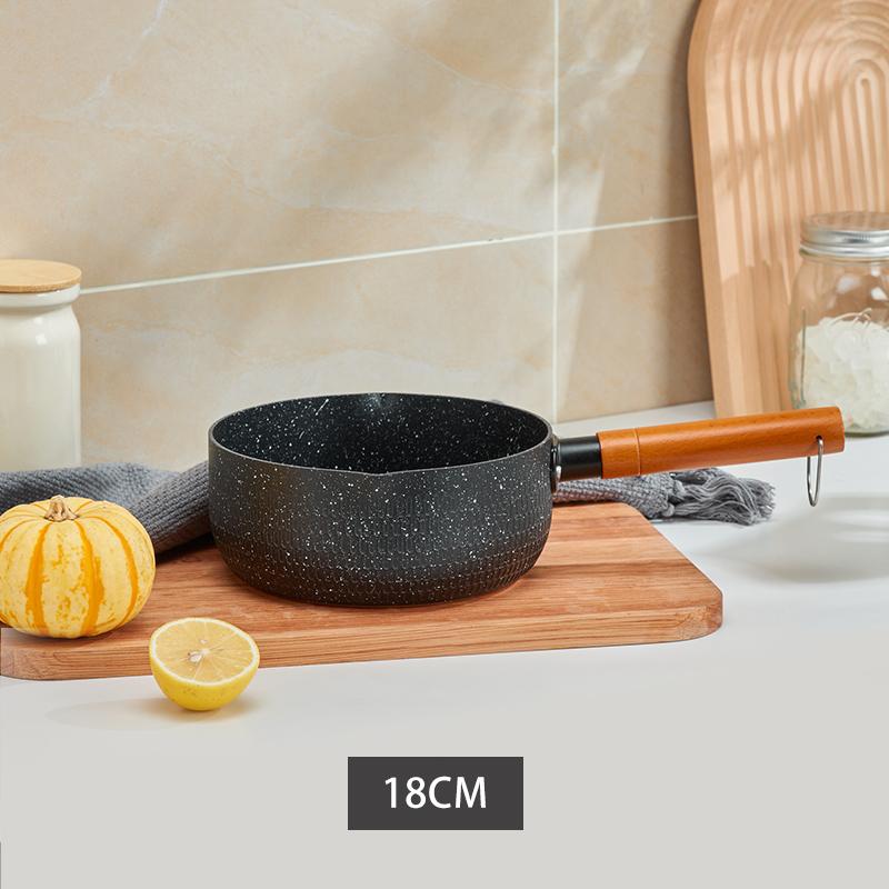 Multifunktionale Schneetopf Antihaft-Pfanne Küchenutensilien Edelstahl Milchtopf Küche Praktisches Kochgeschirr Kochtopf 18-22cm von Joom DACH