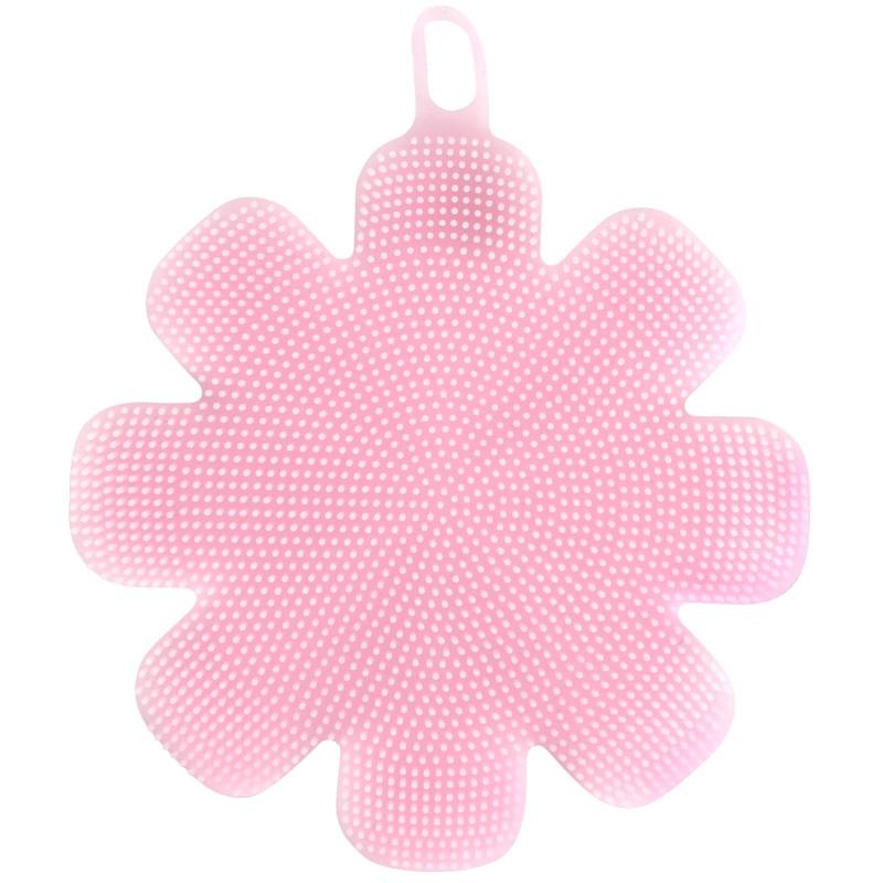 Multifunktionale Silikon-Spülbürste Schüssel Topf Pfanne Waschen Reinigungsbürste Hitzebeständige Matte von Joom DACH