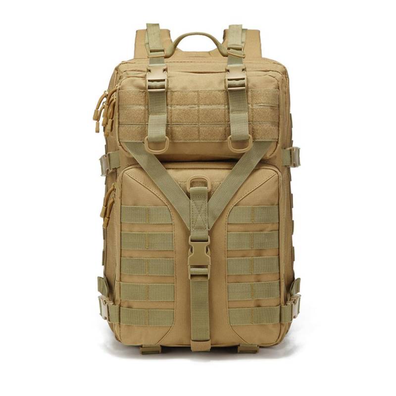 Multifunktionaler 45L Camping-Rucksack Oxford-Stoff Große Kapazität Outdoor-Wanderrucksack khaki von Joom DACH