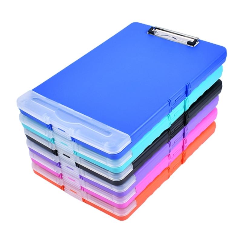 Multifunktionaler Aktenordner mit Klemmbrett und Schreibwarenbox, tragbare Akten-Organizer-Box für Schüler, Lehrer, Schule schwarz Multifunktionaler Aktenordner mit Klemmbrett und Schreibwarenbox, tragbare Akten-Organizer-Box für Schüler, Lehrer, Schule schwarz von Joom DACH