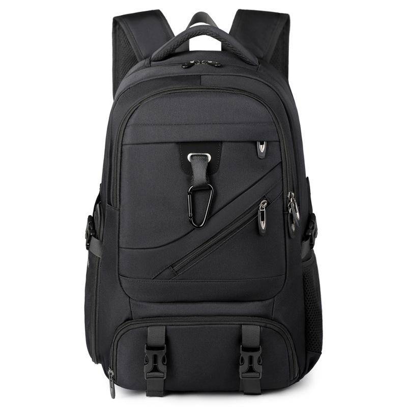 Multifunktionaler Erweiterungs-Rucksack für Herren, Outdoor-Reiserucksack mit separatem Schuhfach, Gepäck-Rucksack für Herren schwarz von Joom DACH
