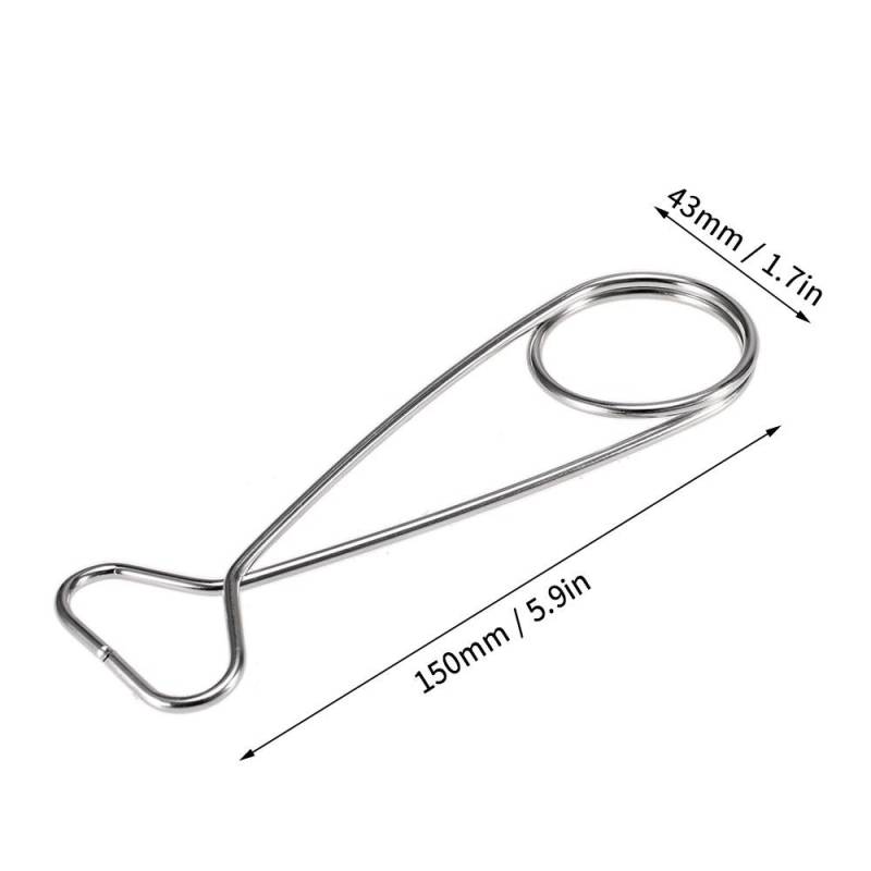 Multifunktionaler Fischmaulspreizer, Fischlippenöffner, Outdoor-Camping-Topf, Flaschenaufhänger, Hängewerkzeug von Joom DACH