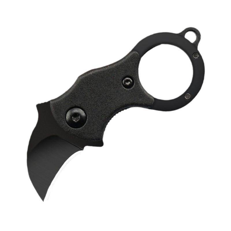 Multifunktionaler und praktischer Schlüsselanhänger-Flaschenöffner aus Legierung mit kleinem Messer zum Zerlegen der Express-Lieferhalterung schwarz Multifunktionaler und praktischer Schlüsselanhänger-Flaschenöffner aus Legierung mit kleinem Messer zum Zerlegen der Express-Lieferhalterung schwarz von Joom DACH