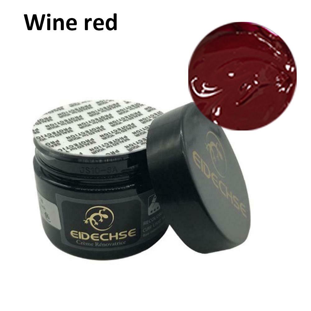 Multifunktioneller Patch Schuhaufbereitung Lederreparaturcreme Farbpaste Farbstoff Farbauffrischer Erneuern wine red von Joom DACH