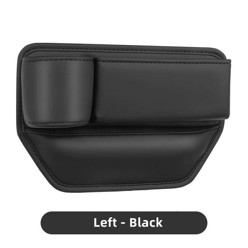Multifunktions Auto Sitz Lücke Organizer Lagerung Box Tasche Universal Brieftasche Schlüssel Karte Tasse Telefon Halter Auto Innen Zubehör Left schwarz von Joom DACH