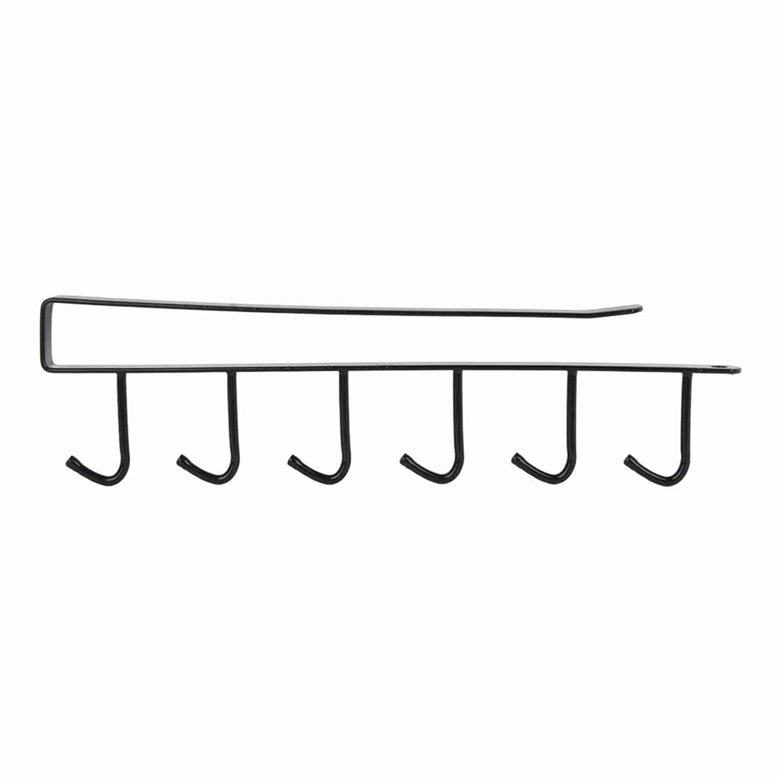 Multifunktions-Küchenregal, Schrankregal, Hängehaken, Kleiderschrank-Organizer, Halter, Schwarz schwarz Multifunktions-Küchenregal, Schrankregal, Hängehaken, Kleiderschrank-Organizer, Halter, Schwarz schwarz von Joom DACH