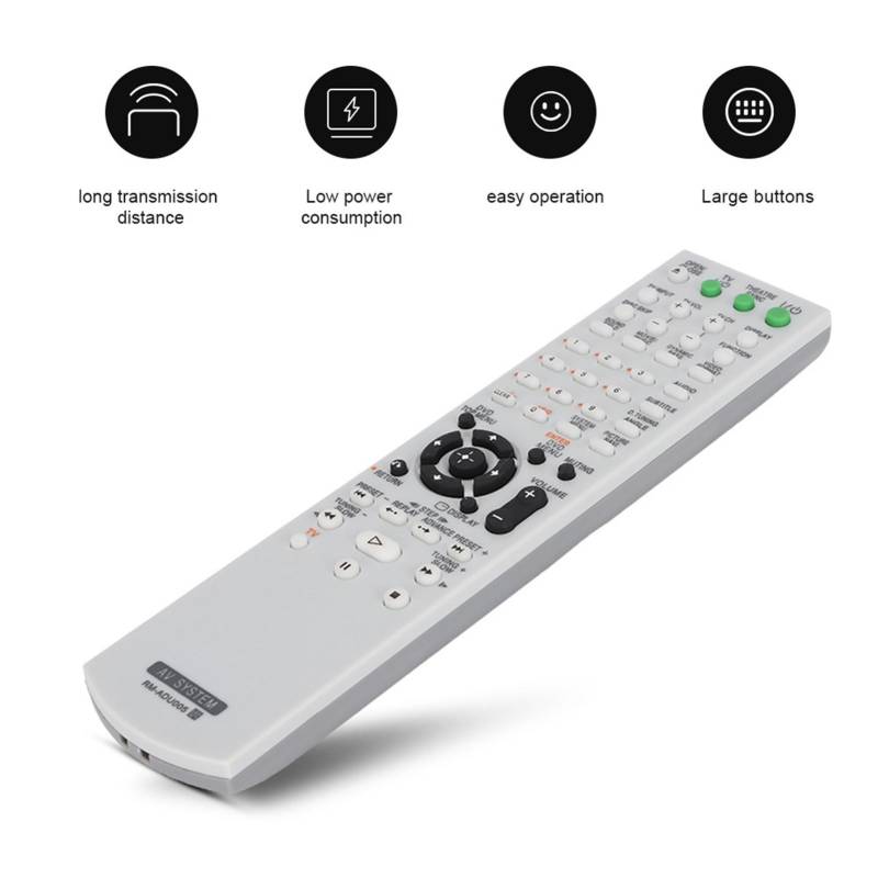 Multifunktions-Smart-DVD-AV-System-Fernbedienung für RM-ADU005 HCD-HDX466 DAV DZ230 von Joom DACH