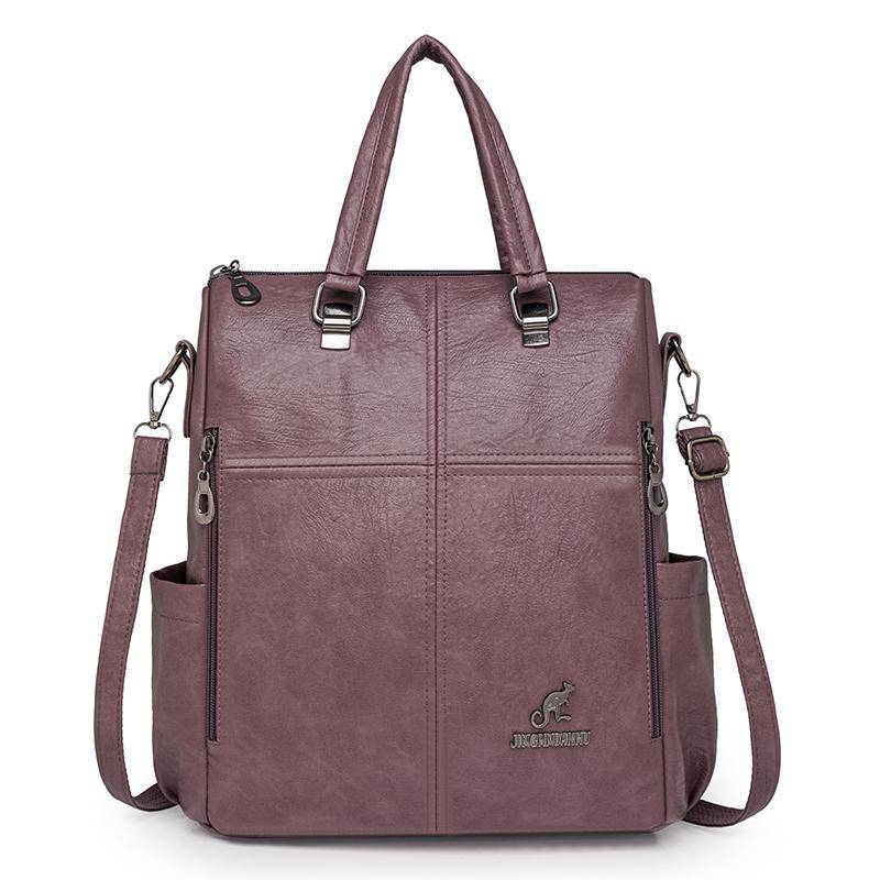 Multifunktions-Umhängetasche für Damen mit großem Fassungsvermögen violett von Joom DACH