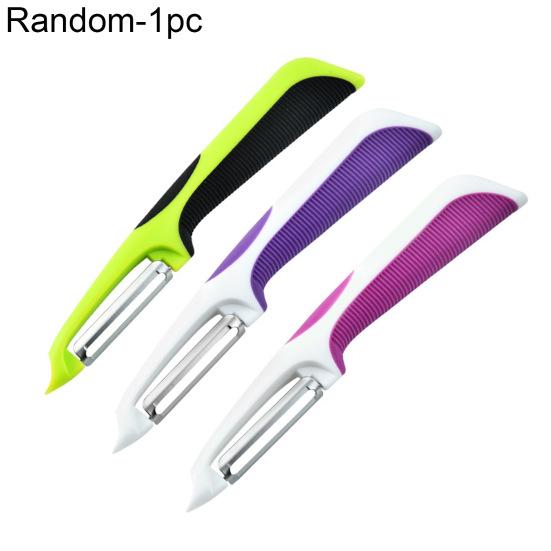 Multifunktionsschäler Edelstahl Rutschfestes Messer Gemüse Obst Lebensmittelschneider von Joom DACH