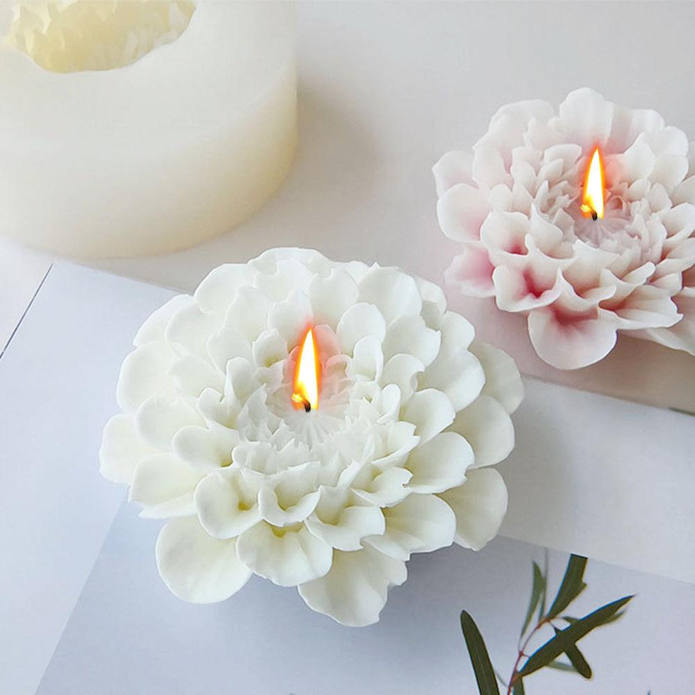 Werkzeug zur Herstellung von Kerzen mit mehreren Blütenblättern, biomimetische Rose, handgemachte Seifenharz-Silikonform, Valentinstagsgeschenk, Candlelight Dinner Party Decor von Joom DACH