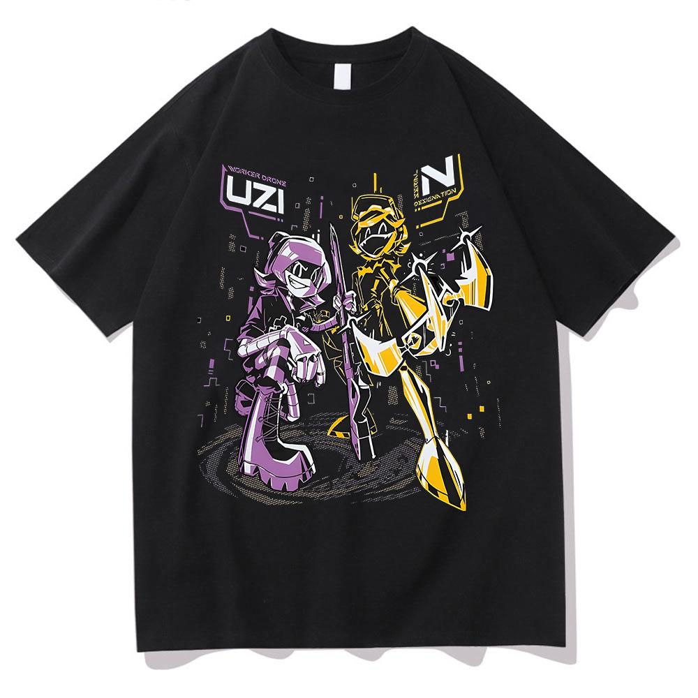 Murder Drones N und Uzi T-Shirts Mode Damen/Herren Baumwolle Hot Anime Tees Hip Hop Kurzarm Kleidung Punk Y2K Streetwear T-Shirt L schwarz Murder Drones N und Uzi T-Shirts Mode Damen/Herren Baumwolle Hot Anime Tees Hip Hop Kurzarm Kleidung Punk Y2K Streetwear T-Shirt L schwarz von Joom DACH