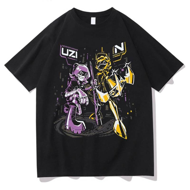Murder Drones N und Uzi T-Shirts Mode Damen/Herren Baumwolle Hot Anime Tees Hip Hop Kurzarm Kleidung Punk Y2K Streetwear T-Shirt L schwarz Murder Drones N und Uzi T-Shirts Mode Damen/Herren Baumwolle Hot Anime Tees Hip Hop Kurzarm Kleidung Punk Y2K Streetwear T-Shirt L schwarz von Joom DACH