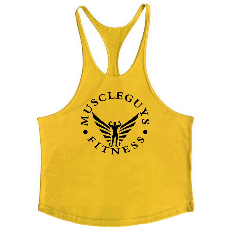 Muscleguys Bodybuilding-Bekleidung Unterhemd Herren Baumwolle Fitness Stringer Singlets Weste XL gelb Muscleguys Bodybuilding-Bekleidung Unterhemd Herren Baumwolle Fitness Stringer Singlets Weste XL gelb von Joom DACH